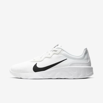 Nike Explore Strada - Férfi Utcai Cipő - Fehér/Fehér/Fekete